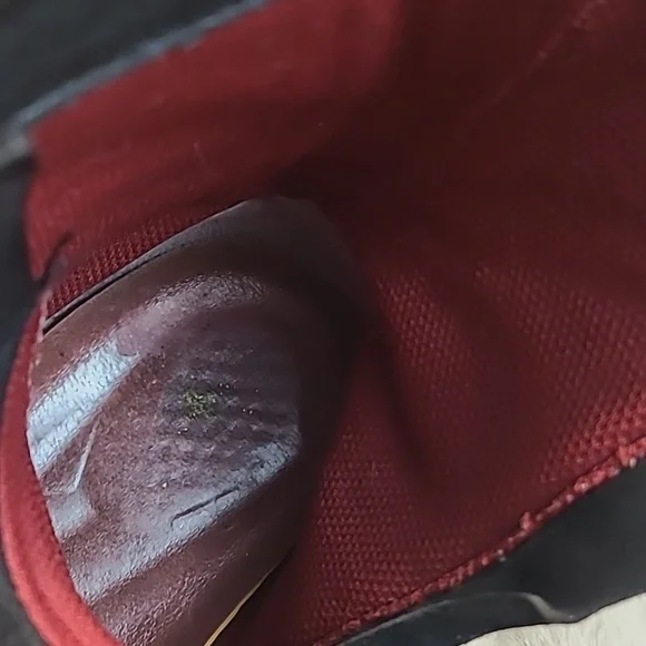 Dr. Martens 11563 Leather Boots Side Zip Lace Up Mens 12 - Picture 5 of 11